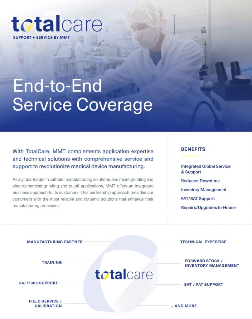 MMT Total Care Support and Service Brochure